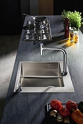 Кухонная мойка Hansgrohe C71-F450-06 43201800 со смесителем Нержавеющая сталь-3