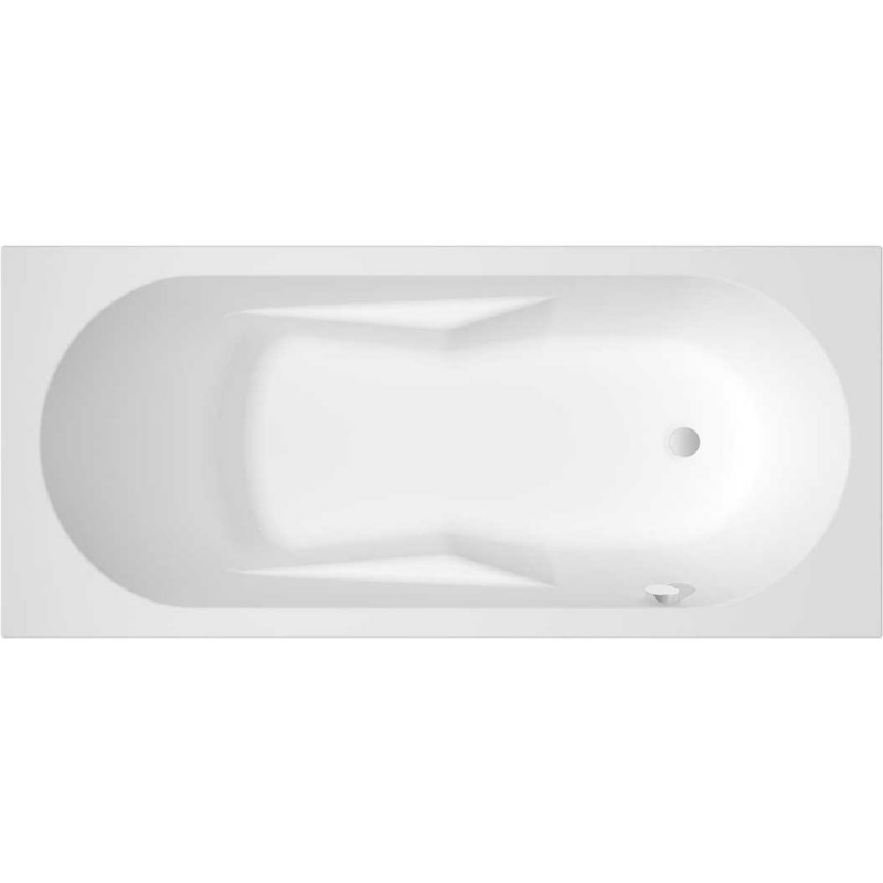 Акриловая ванна Riho Lazy 170х75 L B080005005 (BD8000500000000) без гидромассажа