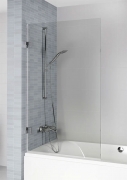 Шторка на ванну Riho Scandic S108 65 GC56200 профиль Хром стекло прозрачное-1