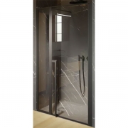 Душевая дверь Riho Lucid GD104 120х10 G005005121 (GD112B000) профиль Черный стекло прозрачное