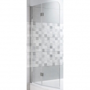 Шторка на ванну Riho Novik Z500 90 G003040120 (GZT9200089) профиль Хром стекло прозрачное