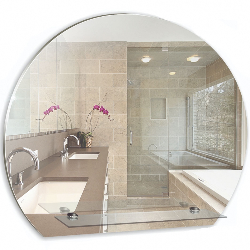 Зеркало Mixline Комфорт Елена 57 525471 с полкой зеркало в ванную комнату с полкой полуовальное 35×50 см