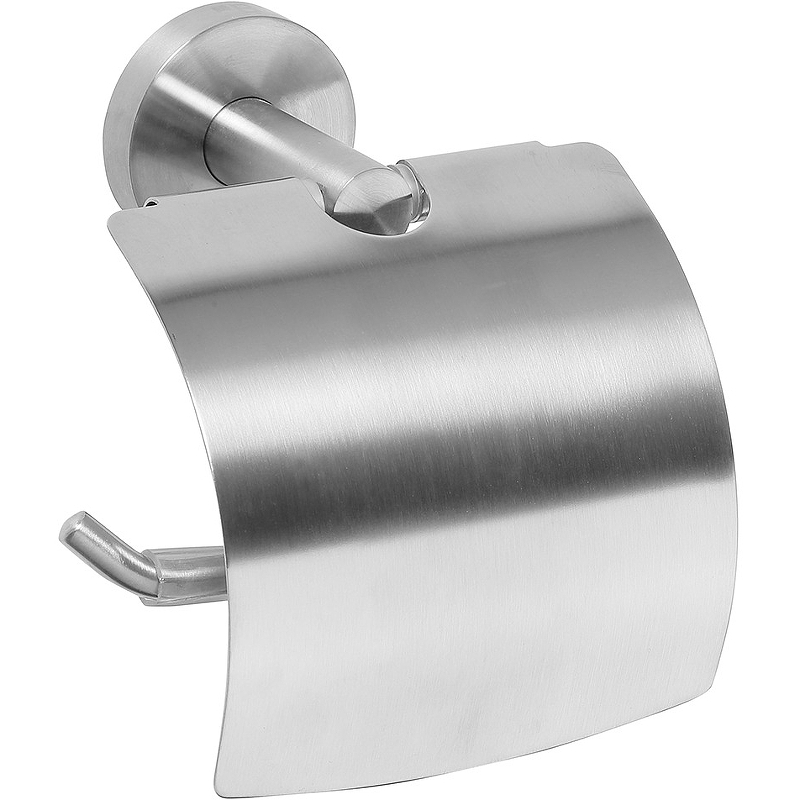 Держатель туалетной бумаги Bemeta Neo 104112015 с крышкой Нержавеющая сталь