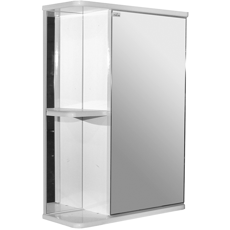 Зеркальный шкаф Mixline Стандарт 50 R 525514 Белый зеркальный шкаф санта стандарт 80 белый