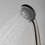 Ручной душ WasserKRAFT Wern A120 Хром матовый-1