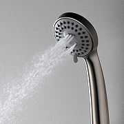 Ручной душ WasserKRAFT Wern A120 Хром матовый-2