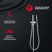 Душевая система Agger Fresh A0494000 Хром-12