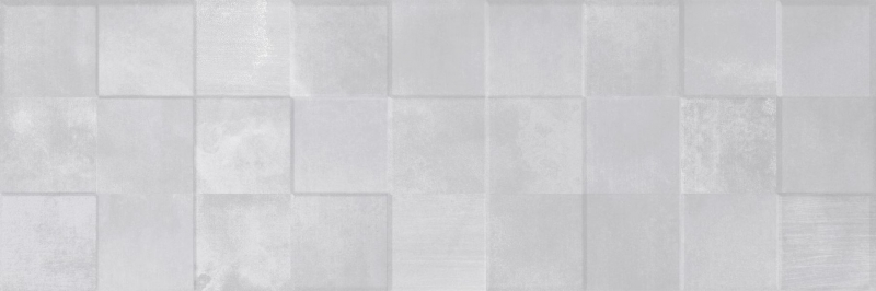Керамическая плитка Mei Bosco Verticale рельеф серый BVU092 настенная 25х75 см - фото 1