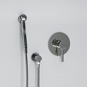 Гигиенический душ со смесителем WasserKRAFT Main A14156 Хром-2