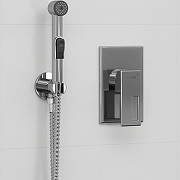 Гигиенический душ со смесителем WasserKRAFT Alme A01556 Хром-2