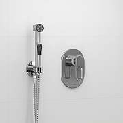 Гигиенический душ со смесителем WasserKRAFT Kammel A111857 Хром-2