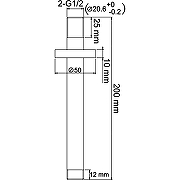 Душевая система WasserKRAFT Aller A171668 Хром-9