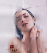Душевой уголок Vincea Garda VSS-1G900CH 90x90 профиль Хром стекло шиншилла-6