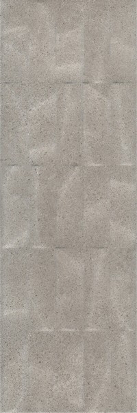 Керамическая плитка Kerama Marazzi Безана серый структура обрезной 12152R настенная 25х75 см