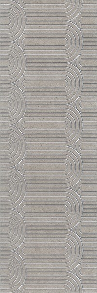 Керамический декор Kerama Marazzi Безана серый обрезной OP\B201\12137R 25х75 см