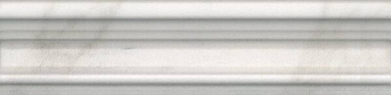 Керамический бордюр Kerama Marazzi Брера Багет белый BLB041 5х20 см плинтус kerama marazzi брера белый 20x10 см fmd019