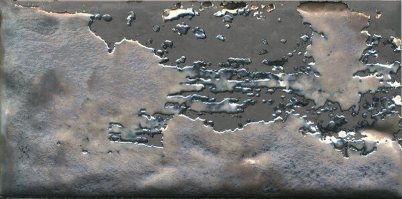 Керамический декор Kerama Marazzi Граффити металл серый темный TG\C04\19067 9,9х20 см