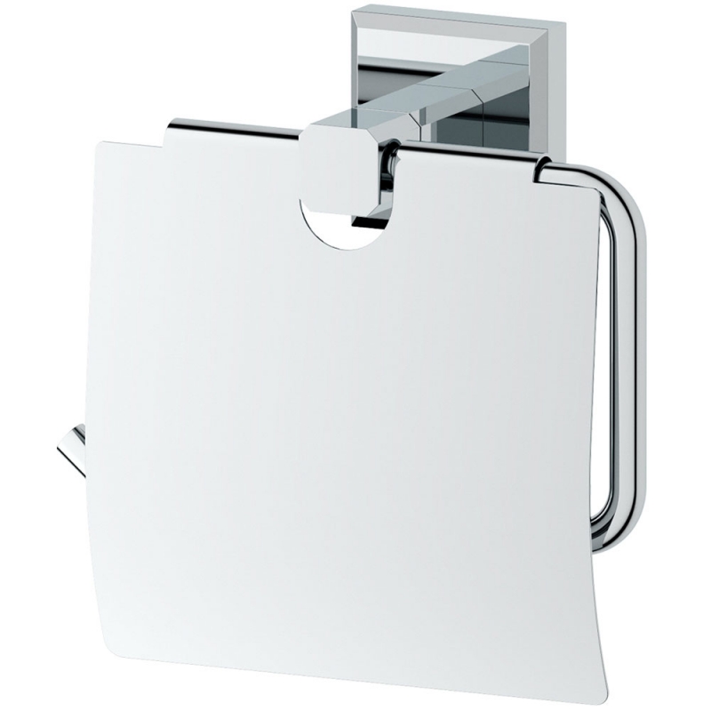 Держатель туалетной бумаги Artwelle Hagel 9926 с крышкой Хром полотенцедержатель artwelle hagel с нижним держателем 60 см хром