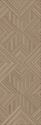 Керамическая плитка Kerama Marazzi Ламбро коричневый структура обрезной 14039R настенная 40х120 см