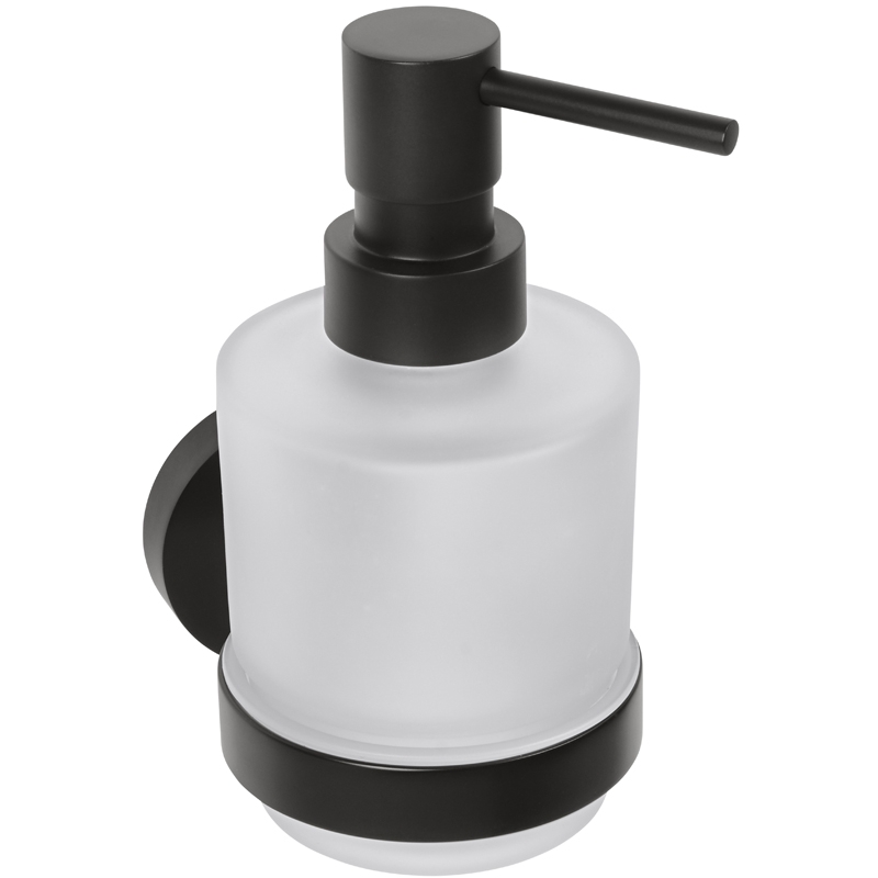 Дозатор для жидкого мыла Bemeta Dark 104109100 Черный матовый дозатор для жидкого мыла bemeta 152109381 хром матовый