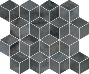 Керамический декор Kerama Marazzi Джардини серый темный мозаичный T017\14024 37,5х45 см