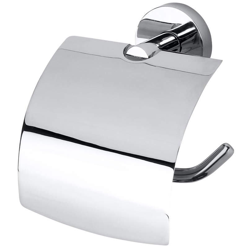 Держатель туалетной бумаги Bemeta Omega 104112012R с крышкой Хром цена и фото