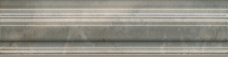 Керамический бордюр Kerama Marazzi Стеллине Багет серый BLB044 5х20 см