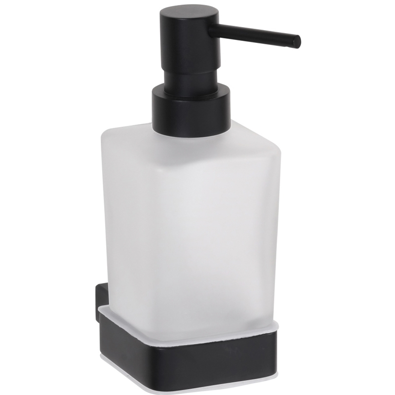 Дозатор для жидкого мыла Bemeta Nero 135009040 Черный матовый дозатор для жидкого мыла bemeta 152109381 хром матовый