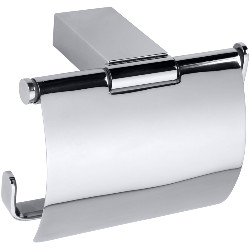 Держатель туалетной бумаги Bemeta Via 135012012 с крышкой Хром держатель туалетной бумаги bemeta alfa 102512012 с крышкой хром
