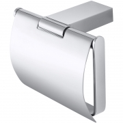 Держатель туалетной бумаги Bemeta Via 135012012 с крышкой Хром-1