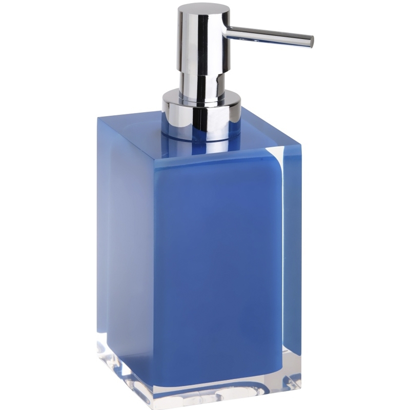 Дозатор для жидкого мыла Bemeta Vista 120109016-102 Синий дозатор для жидкого мыла bemeta neo 104109016 нержавеющая сталь