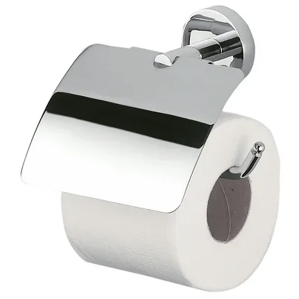Держатель туалетной бумаги Inda Forum A36260CR с крышкой Хром кольцо для полотенец inda forum a36160cr хром