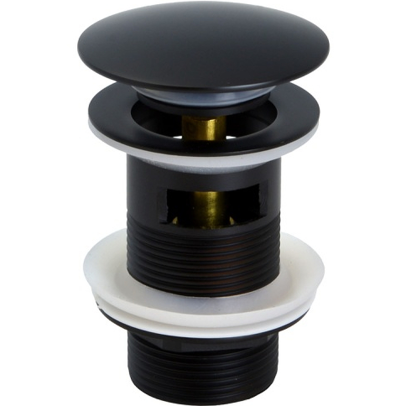 Донный клапан Bronze de Luxe Scandi 21971B click-clack Черный смеситель для раковины bronze de luxe scandi 9015c хром