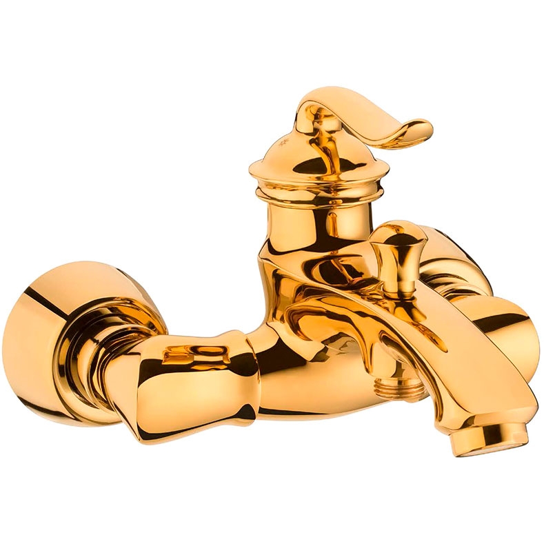 Смеситель для ванны Shouder Luka 0200106 Золото смеситель для ванны shouder luka 0200116 слоновая кость золото