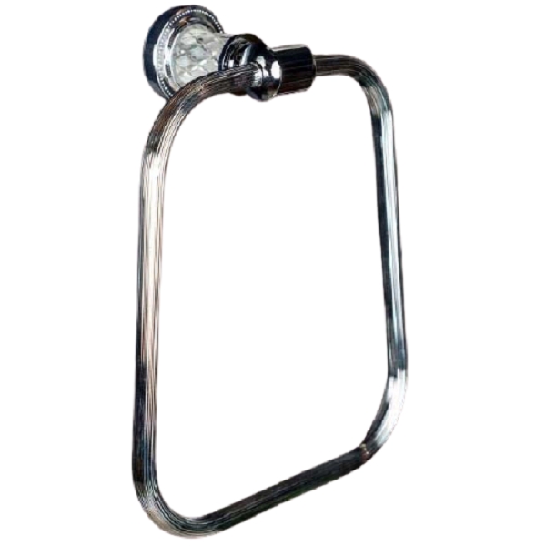 Кольцо для полотенец Boheme Murano Cristal 10905-CRST-CH Хром цена и фото