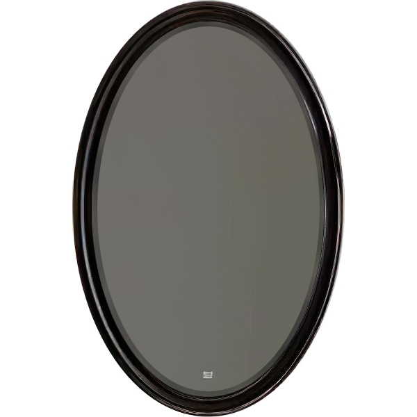 Зеркало Clarberg Borgia 65 BOR0210BLK Черное Патина медь зеркало misty 75 черная патина с полкой