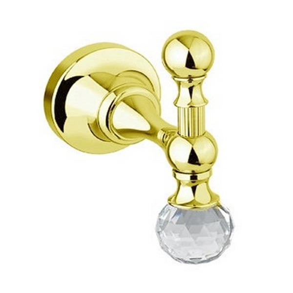Крючок для полотенец Cezares OLIMP-HK-03/24-Sw Золото стакан и мыльница cezares olimp stt 03 24 sw золото белая