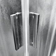 Душевой уголок Vincea Garda VSS-1G100CLB 100х100 профиль Черный стекло прозрачное-2