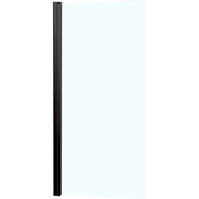 Шторка на ванну Vincea VSB-11800CLB 80x140 профиль Черный стекло прозрачное