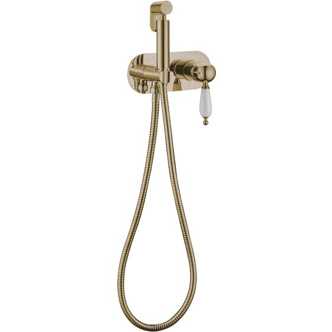Гигиенический душ со смесителем Boheme Medici 424 Бронза верхний душ boheme medici 410 бронза