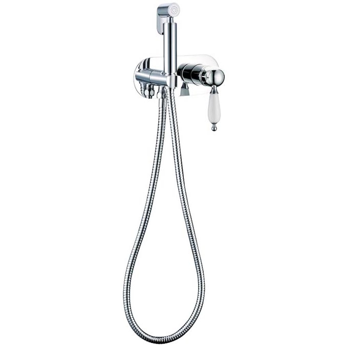 Гигиенический душ со смесителем Boheme Brillante 426 Хром гигиенический душ со смесителем boheme venturo 377 хром