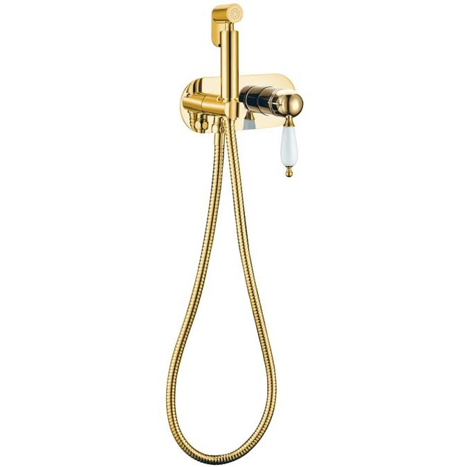 Гигиенический душ со смесителем Boheme Imperiale 425 Золото гигиенический душ boheme imperiale 405 золото