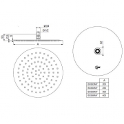Душевая система Ideal Standard Ceratherm BD006XC с термостатом Хром-10