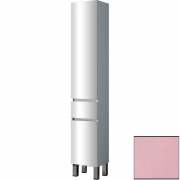 Шкаф пенал SanVit Кубэ-3 32 pkube3 в цвете Ral с бельевой корзиной Розовый глянец