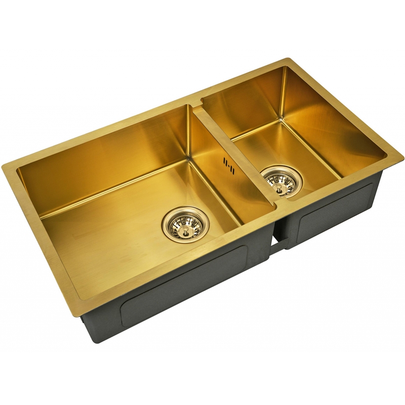 Кухонная мойка ZorG PVD Bronze SZR-78-2-44 BRONZE Бронза 46050