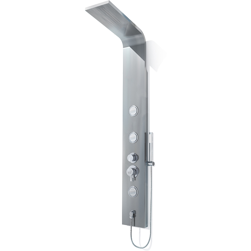цена Душевая панель RGW Shower Panels SP-04 21140104-10 Матовый хром
