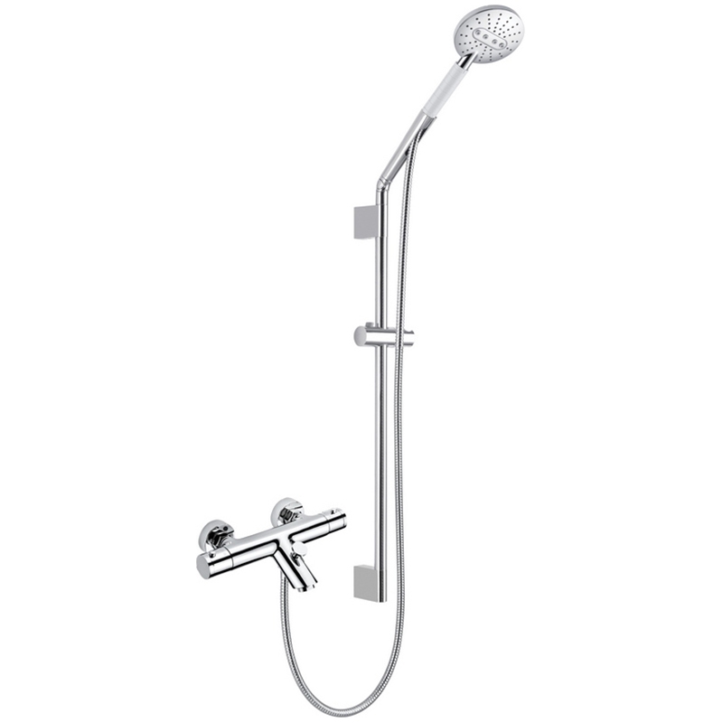 Смеситель для ванны RGW Shower Panels SP-23 30140123-01 с термостатом Хром цена и фото