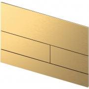 Клавиша смыва Tece Square II 9240847 (9240838) для унитаза PVD Brushed Gold Optic-1