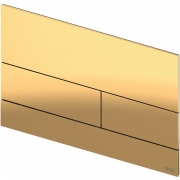 Клавиша смыва Tece Square II 9240839 для унитаза PVD Polished Gold Optic-1