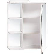 Зеркальный шкаф Runo Линда 60 R 00000001082 с подсветкой Белый-1